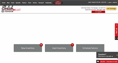 Desktop Screenshot of ehrlichtoyotaeast.com